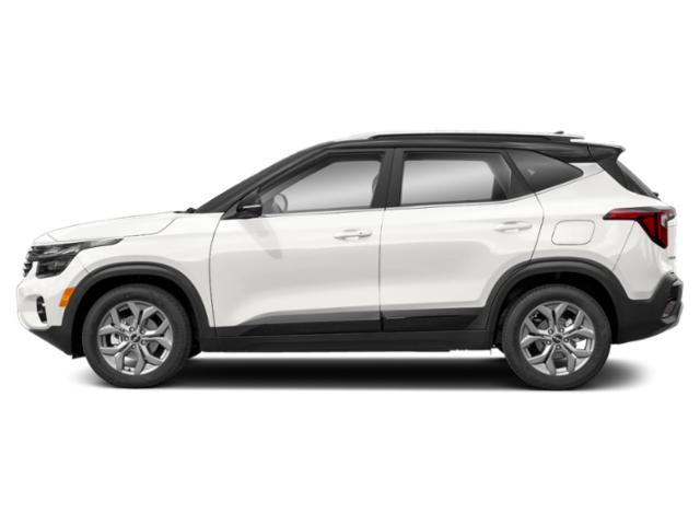 2024 Clear White/Black Roof Kia Seltos S AWD SUV