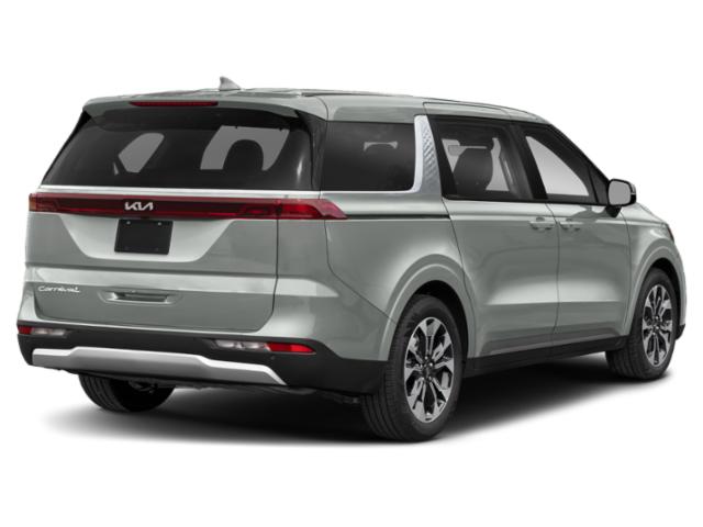 2024 Ceramic Silver Kia Carnival EX FWD Van