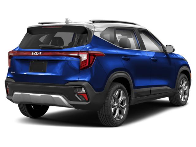 2024 Dark Ocean Blue/White Roof Kia Seltos S FWD SUV