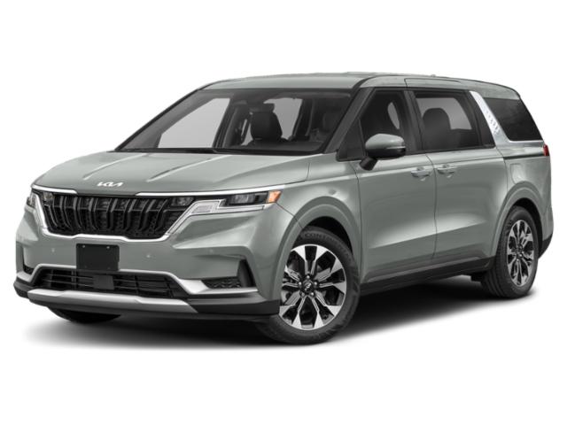 2024 Ceramic Silver Kia Carnival EX FWD Van
