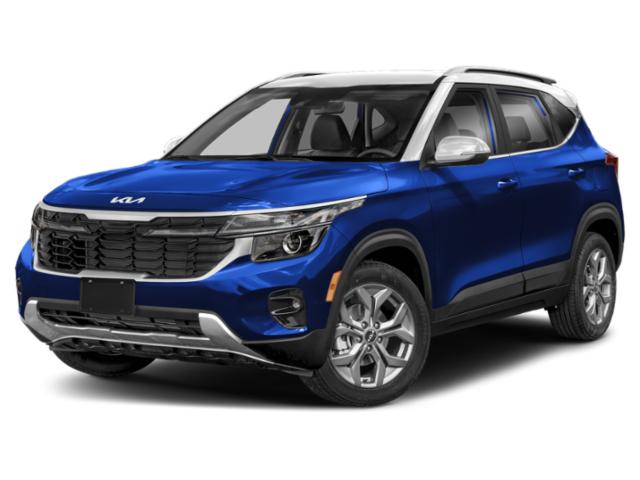 2024 Dark Ocean Blue/White Roof Kia Seltos S FWD SUV