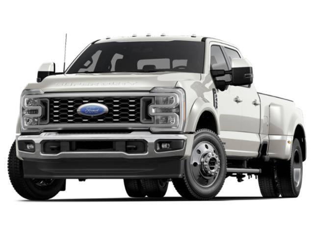 2025 White Metallic Ford Super Duty F-450 DRW Lariat 4X4 Truck