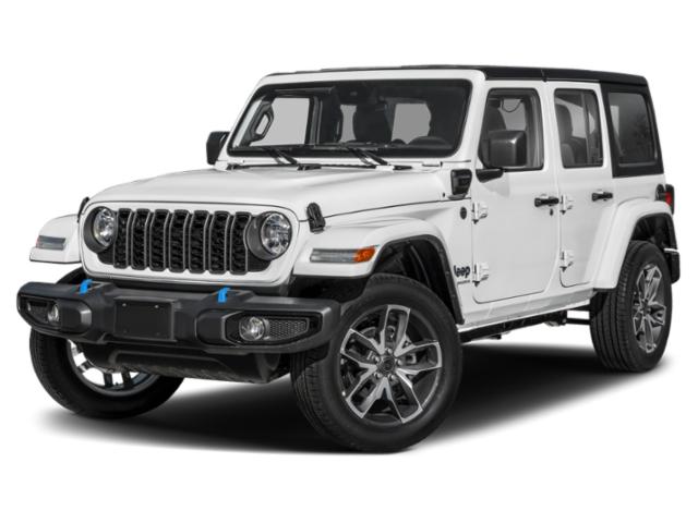 2024 Bright White Clearcoat Jeep Wrangler Willys 4xe 4X4 SUV
