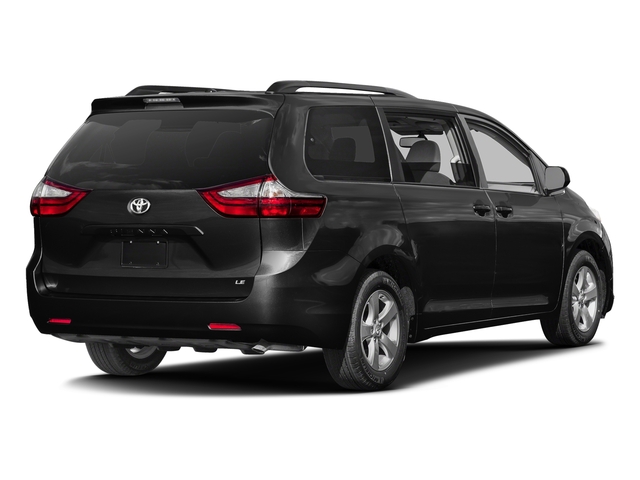 2017 Midnight Black Metallic Toyota Sienna LE 8-Passenger FWD Van