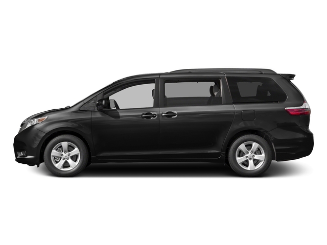 2017 Midnight Black Metallic Toyota Sienna LE 8-Passenger FWD Van