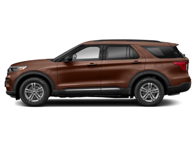 2020 Rich Copper Metallic Tinted Clearcoat Ford Explorer XLT RWD SUV