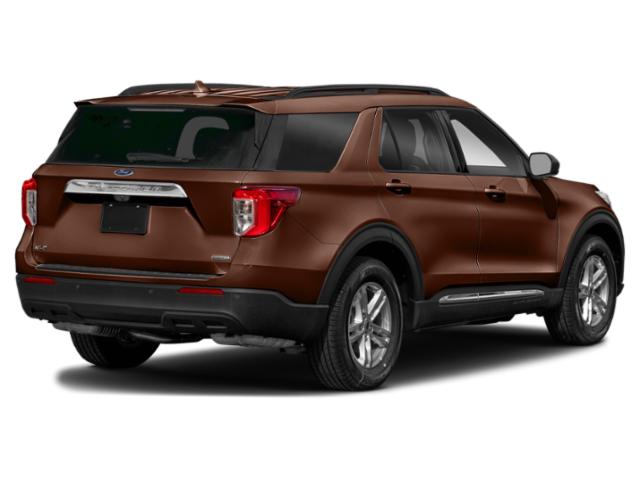 2020 Rich Copper Metallic Tinted Clearcoat Ford Explorer XLT RWD SUV