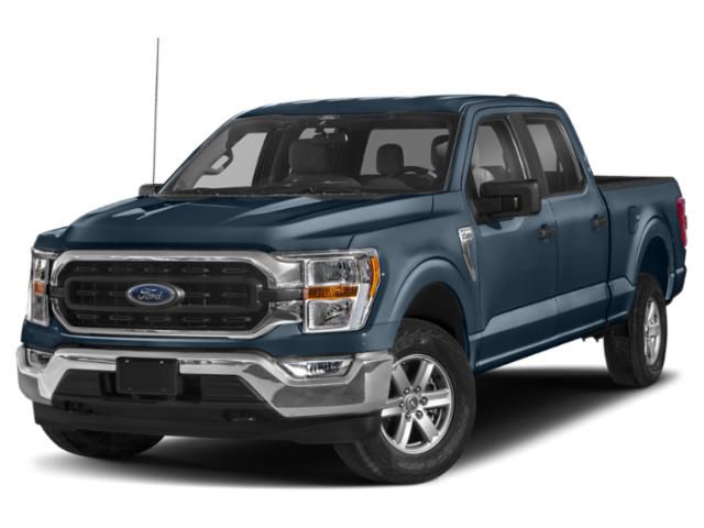 2022 Antimatter Blue Metallic Ford F-150 XLT RWD Truck