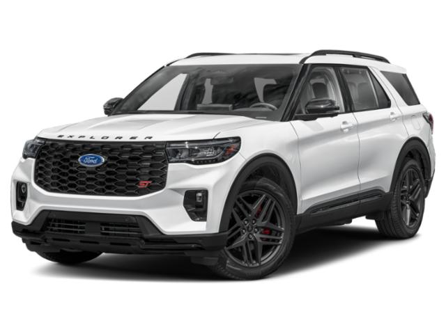 2026 Space White Metallic Ford Explorer ST 4X4 SUV