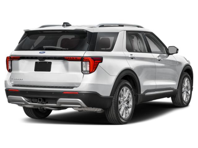 2026 Space White Metallic Ford Explorer Platinum RWD SUV