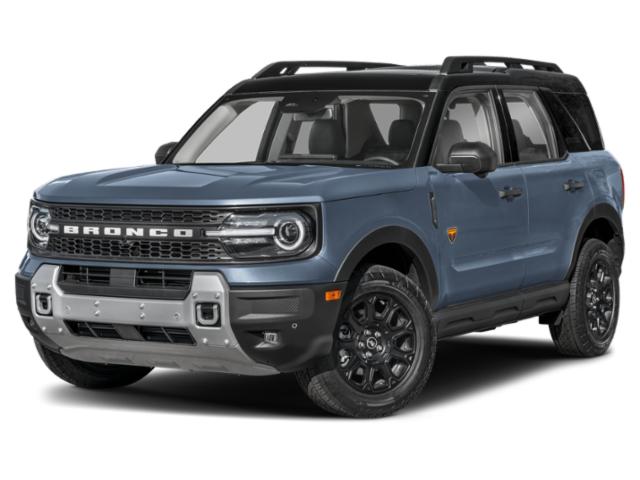 2026 Azure Gray Metallic Tri-Coat Ford Bronco Sport Badlands 4X4 SUV