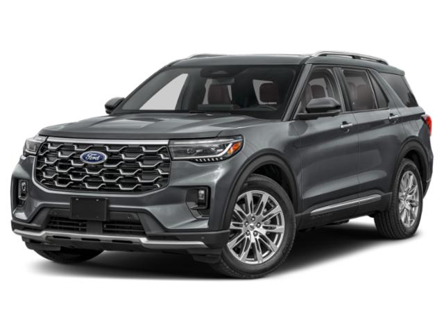 2026 Carbonized Gray Metallic Ford Explorer Platinum RWD SUV