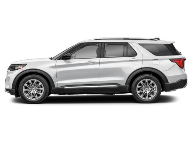 2026 Space White Metallic Ford Explorer Platinum RWD SUV