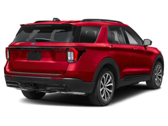 2026 Rapid Red Metallic Tinted Clearcoat Ford Explorer ST-Line 4X4 SUV