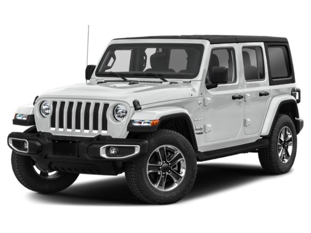 2021 Bright White Clearcoat Jeep Wrangler Unlimited Sahara High Altitude 4X4 SUV