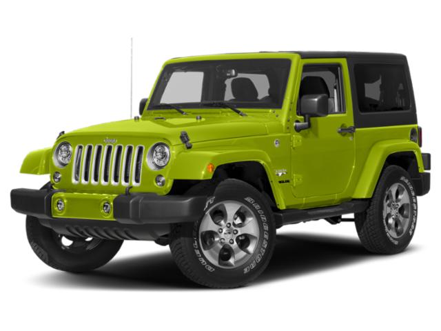 2017 Hypergreen Clearcoat Jeep Wrangler Sahara 4X4 SUV