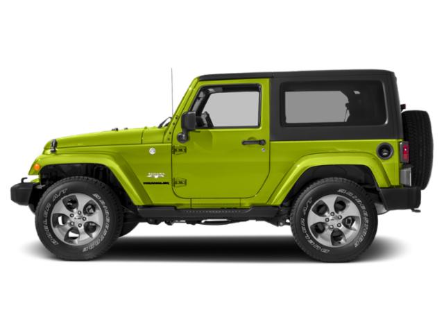 2017 Hypergreen Clearcoat Jeep Wrangler Sahara 4X4 SUV