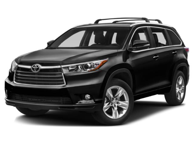 2015 Attitude Black Metallic Toyota Highlander XLE V6 FWD SUV