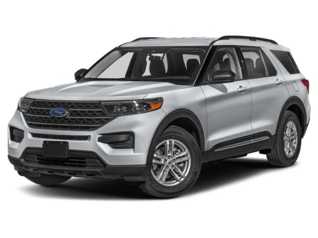 2023 Iconic Silver Metallic Ford Explorer XLT SUV