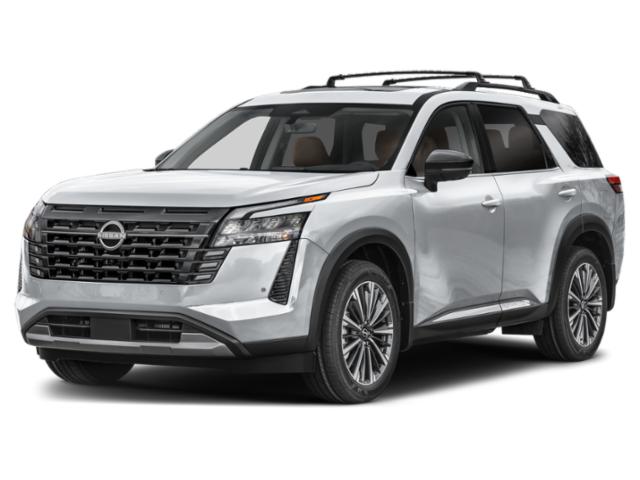 2026 Everest White Pearl Tricoat Nissan Pathfinder Platinum FWD SUV