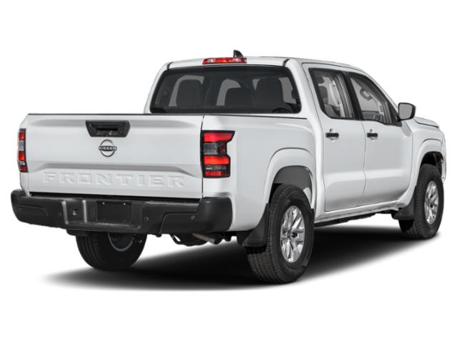 2026 Glacier White Nissan Frontier S 4X4 Truck