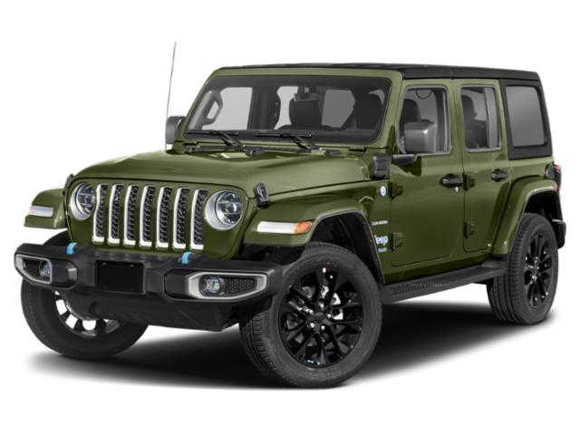 2023 Green Clearcoat Jeep Wrangler Sahara 4xe 4X4 SUV