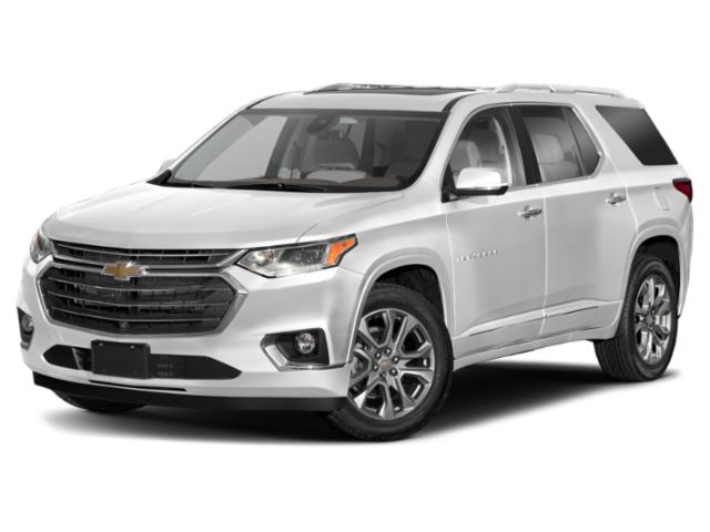 White 2020 Chevrolet Traverse SUV / Crossover Four-Wheel Drive 9-Speed Automatic
