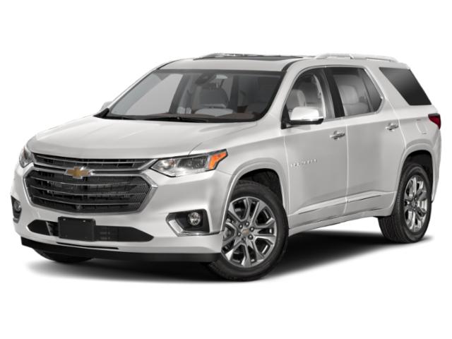 Summit White 2020 Chevrolet Traverse SUV / Crossover Four-Wheel Drive 9-Speed Automatic