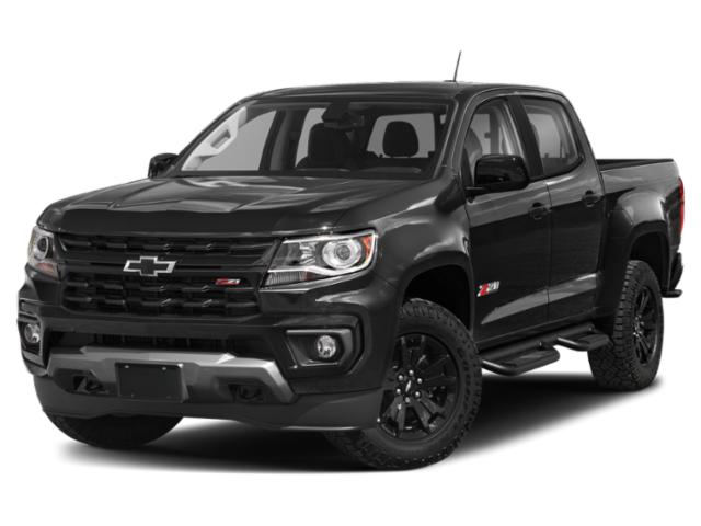 Black 2022 Chevrolet Colorado Pickup Truck Four-Wheel Drive 8-Speed Automatic