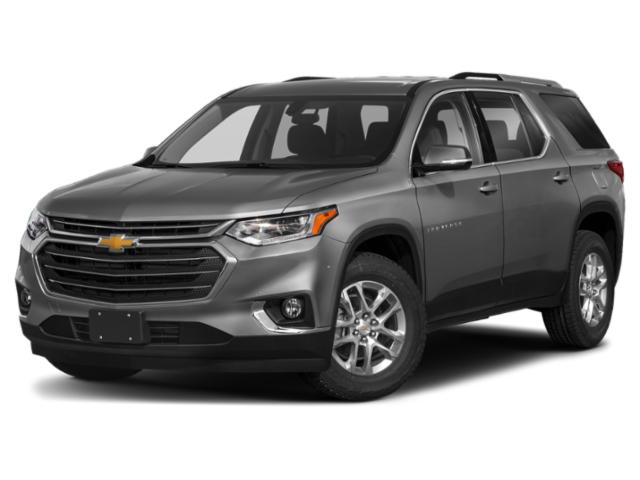 Gray (Satin Steel Metallic) 2021 Chevrolet Traverse SUV / Crossover Four-Wheel Drive 9-Speed Automatic