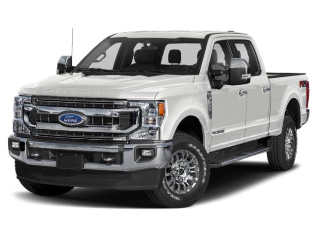 White 2022 Ford F-250 Super Duty Pickup Truck Four-Wheel Drive 6-Speed Automatic