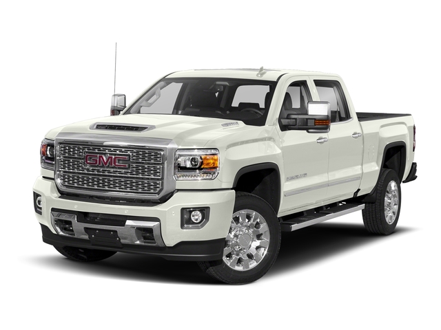 White Frost Tintcoat 2018 GMC Sierra 2500HD Pickup Truck Four-Wheel Drive 6-Speed Automatic