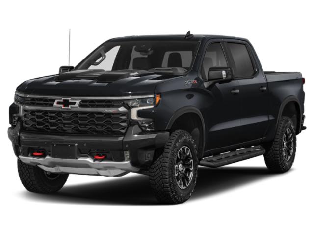 Black 2025 Chevrolet Silverado 1500 ZR2 Crew Cab 4WD Pickup Truck Four-Wheel Drive Automatic