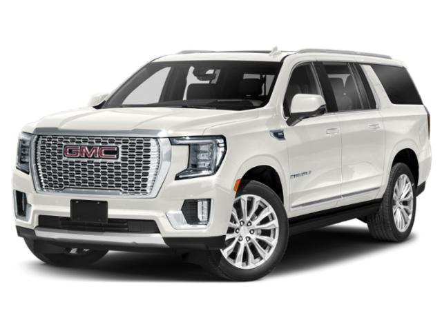 White Frost Tricoat 2023 GMC Yukon XL SUV / Crossover Four-Wheel Drive Automatic
