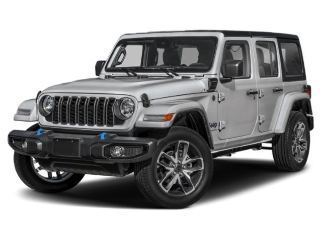 Silver Zynith Clearcoat 2024 Jeep Wrangler 4xe SUV / Crossover Four-Wheel Drive 8-Speed Automatic
