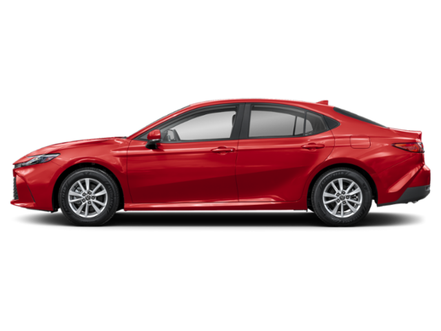 New 2026 Red Toyota LE image 3