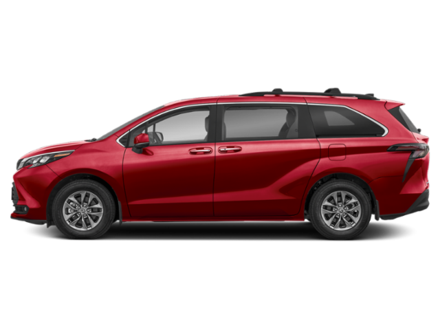 New 2026 Red Toyota XLE image 3
