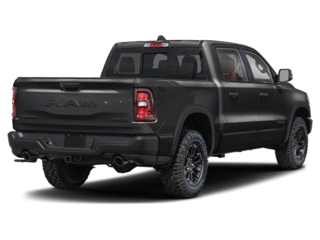 New 2026 Diamond Black Crystal Pearlcoat Ram Rebel image 2