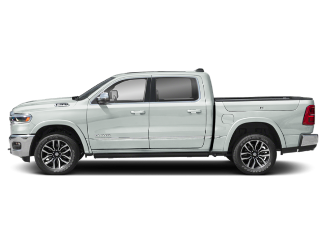 New 2026 Ivory White Tri-Coat Pearl-Coat Exterior Paint RAM Limited Longhorn image 12