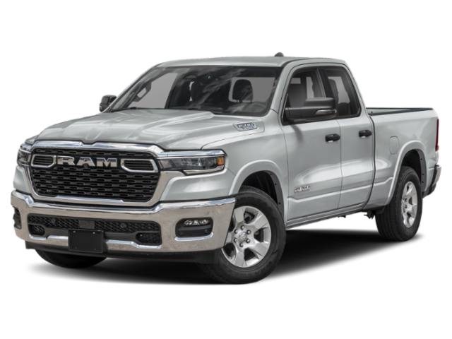 2026 Ram 1500 Big Horn/Lone Star in Silver — front three-quarter view