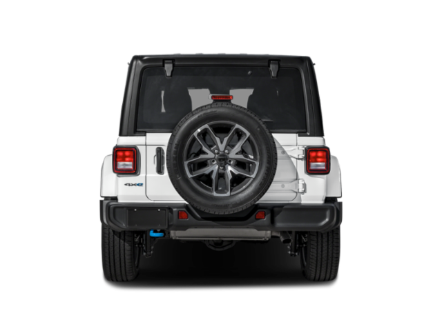 Used 2024 Bright White Clearcoat Jeep Rubicon 4xe image 5