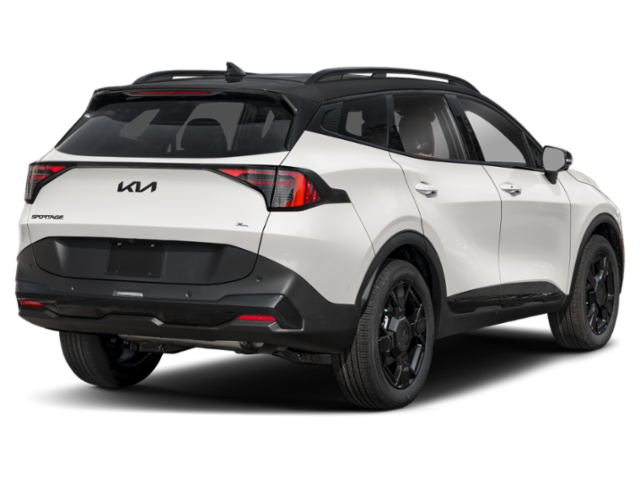 New 2027 Glacial White Pearl/Ebony Black Roof Kia X-Line image 2