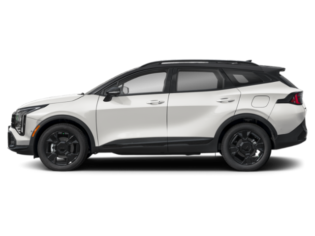 New 2027 Glacial White Pearl/Ebony Black Roof Kia X-Line image 3