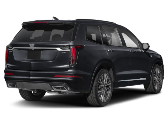 Used 2023 Stellar Black Metallic Cadillac AWD Sport image 2