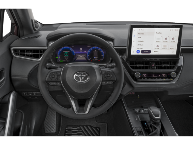 New 2026 Red Toyota Hybrid XSE image 4