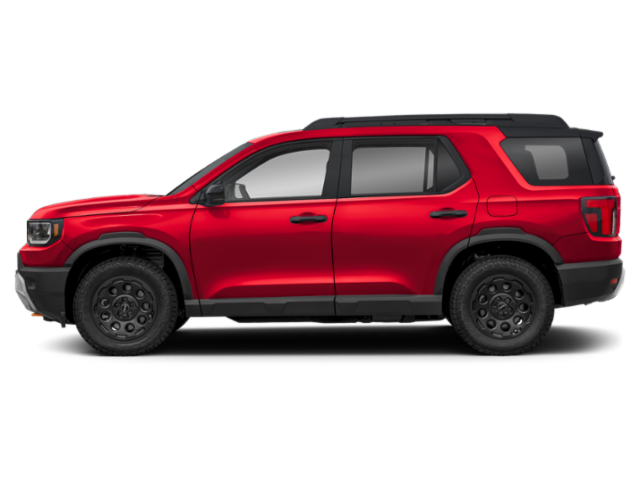 New 2026 Radiant Red Metallic II Honda TrailSport Blackout image 3