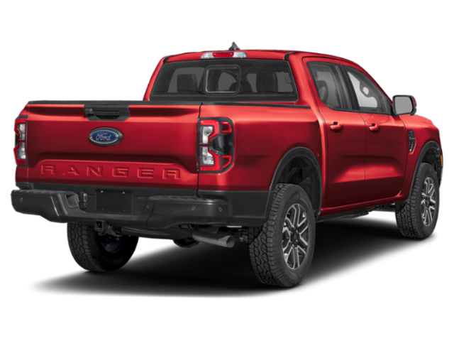 New 2026 Ruby Red Metallic Tinted Clearcoat Ford Lariat image 2