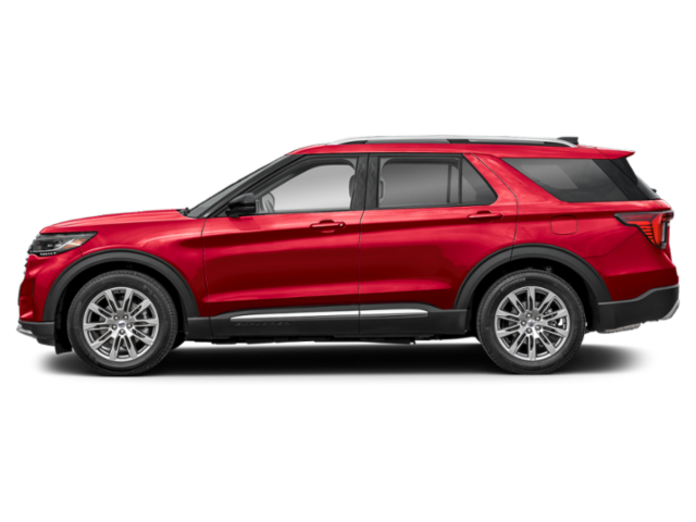 New 2026 Rapid Red Metallic Tinted Clearcoat Ford Platinum image 3