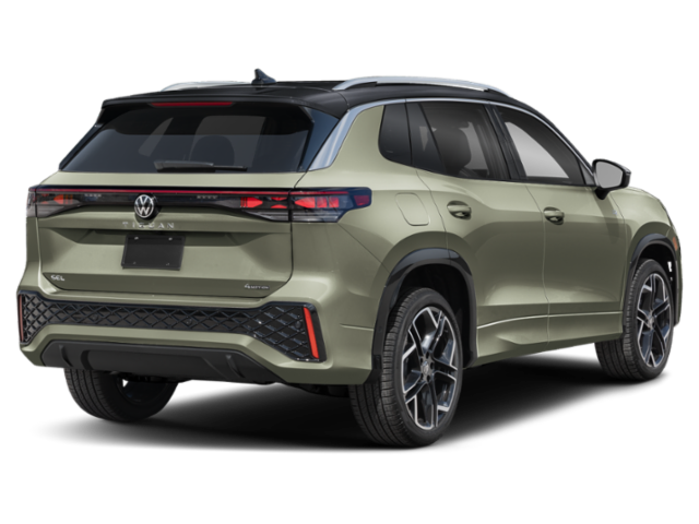 New 2026 Avocado Green w/Deep Black Roof Volkswagen 2.0T SEL R-Line Turbo image 2