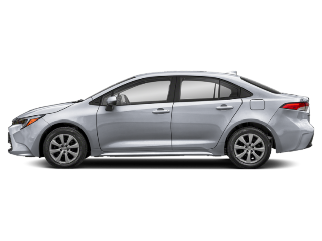 New 2024 Silver Toyota LE image 3